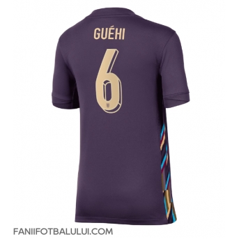 Anglia Marc Guehi #6 Echipament de Fotbal Replică European 2024 Femei Deplasare